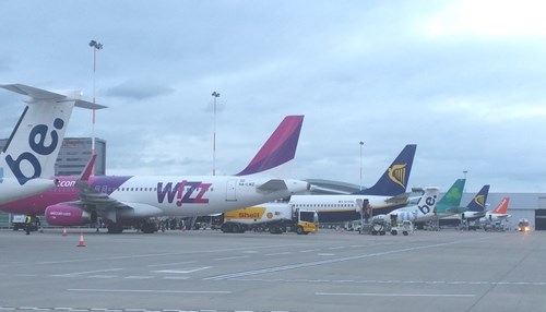 LJLA has seen a significant increase in the number of airlines and choice of services available over the past 12 months.