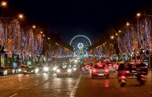 Christmas Lights in Paris