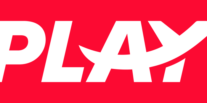Logo for the airline PLAY